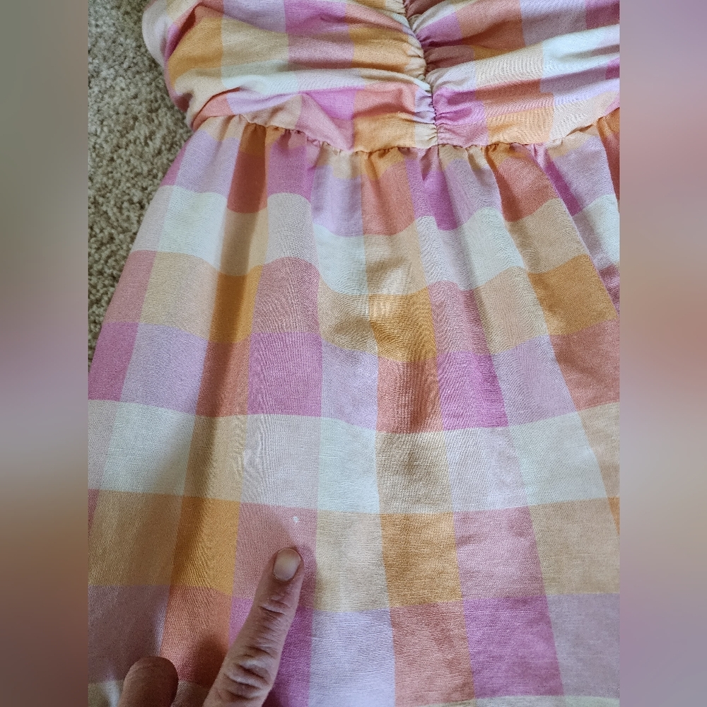 Charlie Holiday size  XSmall Madonna mini dress orange pink - Picture 7 of 9